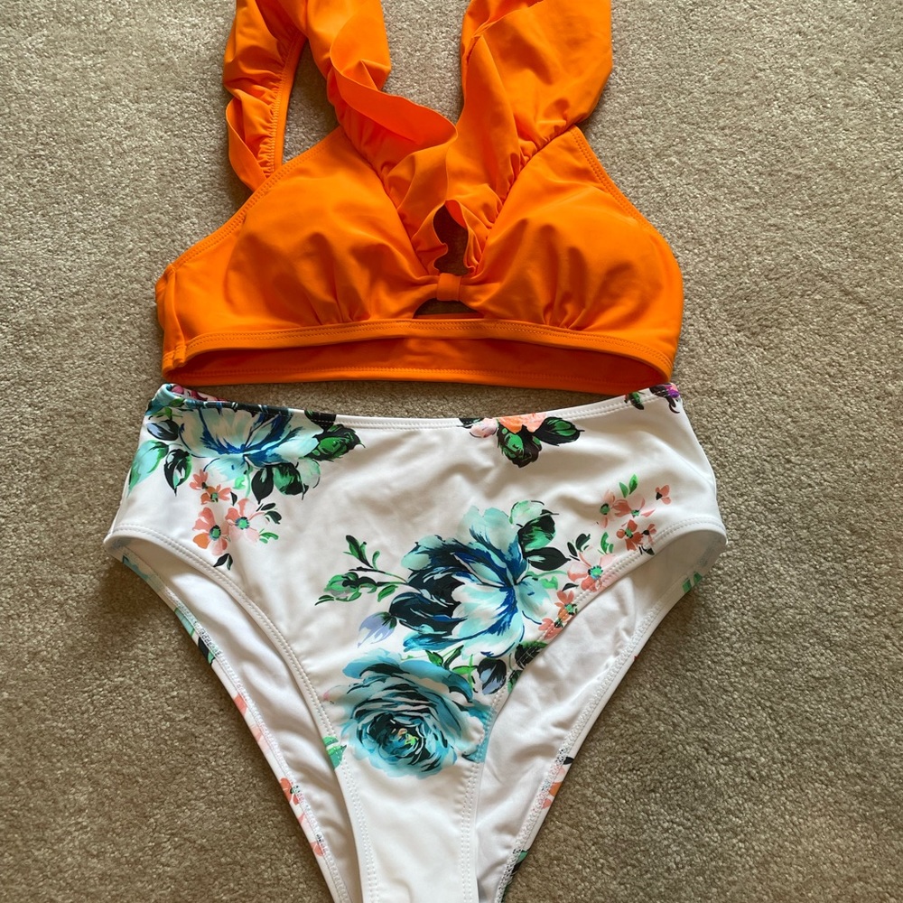 NWT Cupshe high waist bikini